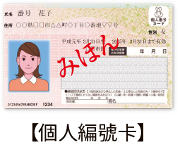 【個人編號卡】