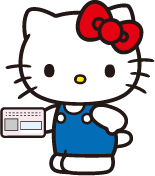 キティちゃんイラスト STEP4
