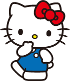 キティちゃんイラスト STEP3