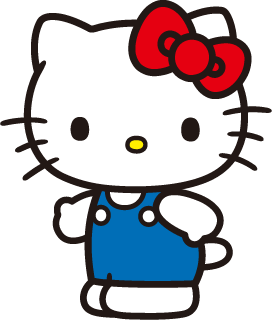 キティちゃんイラスト